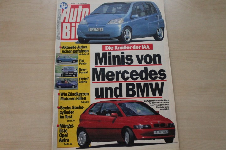 Deckblatt Auto Bild (33/1993)